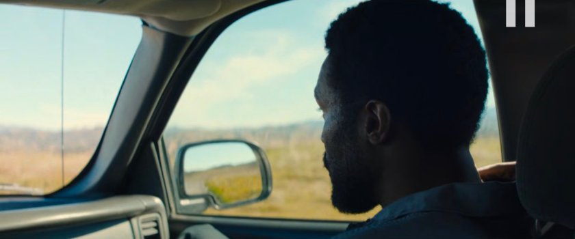 Simon on the way to work with Chuck.