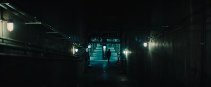 Simon and Chuck in a DODC Supermax hallway.