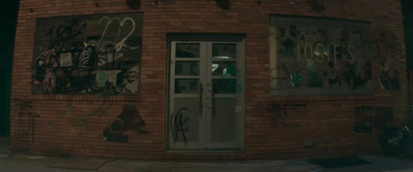 Exterior of Josie's Bar.