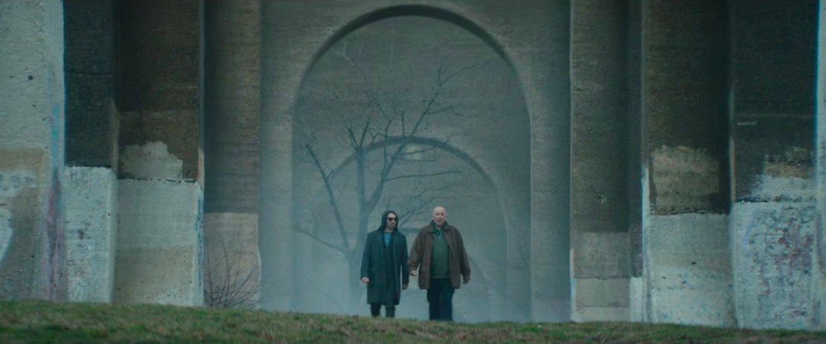 Cherry meets Matt under the Hell's Gate Bridge park in Astoria.