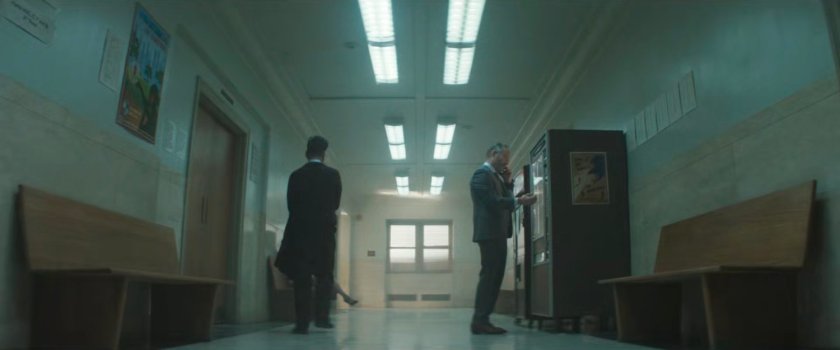DA Hochberg in a court hallway.