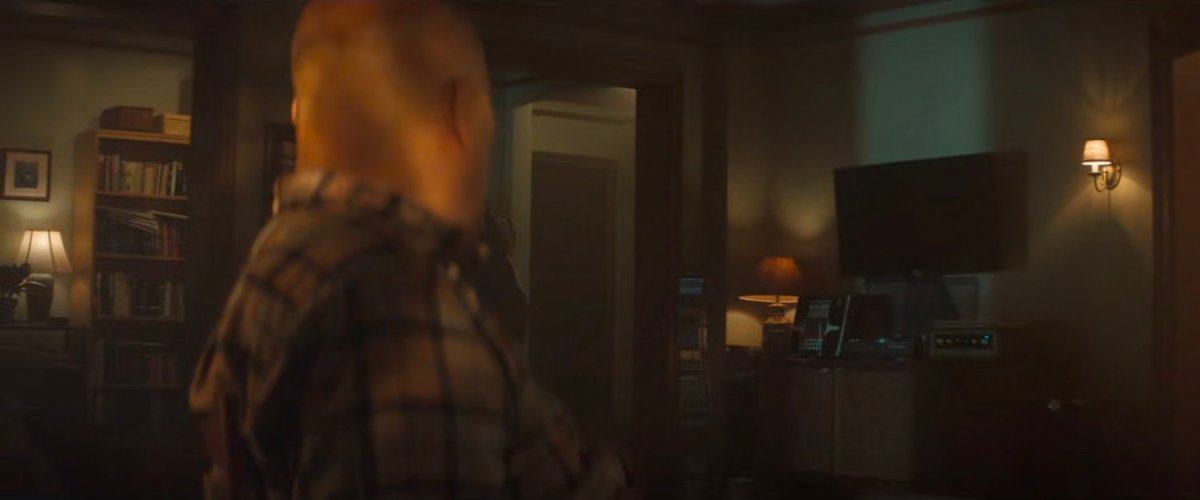 Cherry in his apartment.