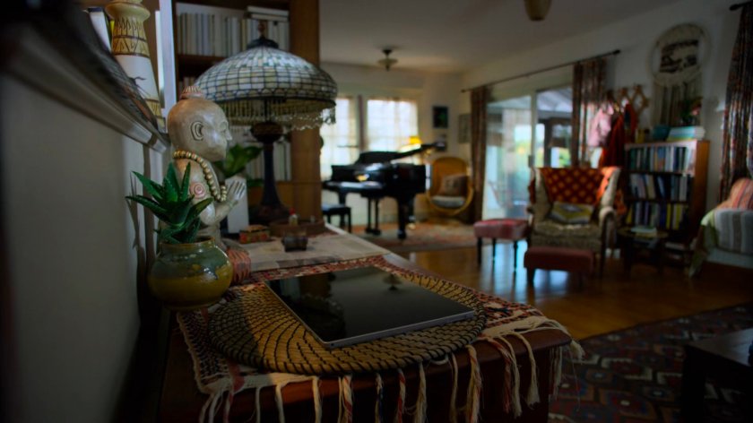 Interior of Karl Malus's house.