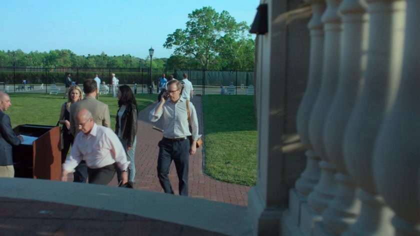 Trish and Jessica outside of Rossmont Clubhouse.
