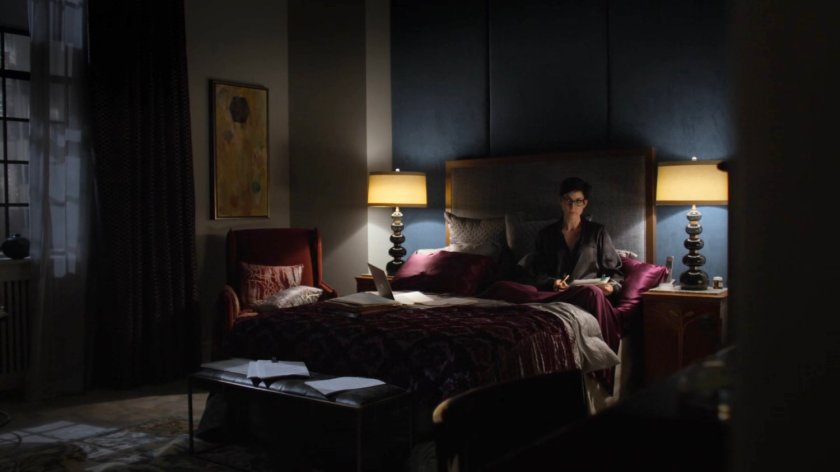 Jeri in her bedroom.