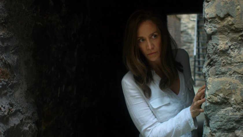 Alisa in an alley behind the Phoenix Bar.