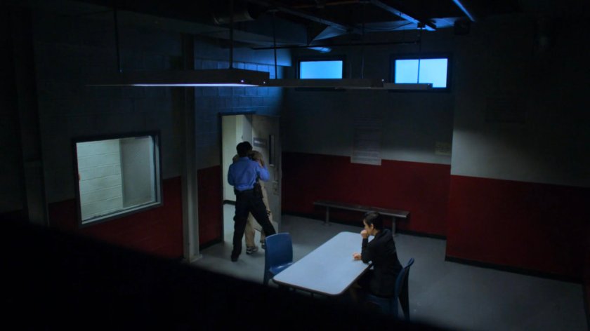 Jeri and Shane in the Northeastern Correctional Facility.