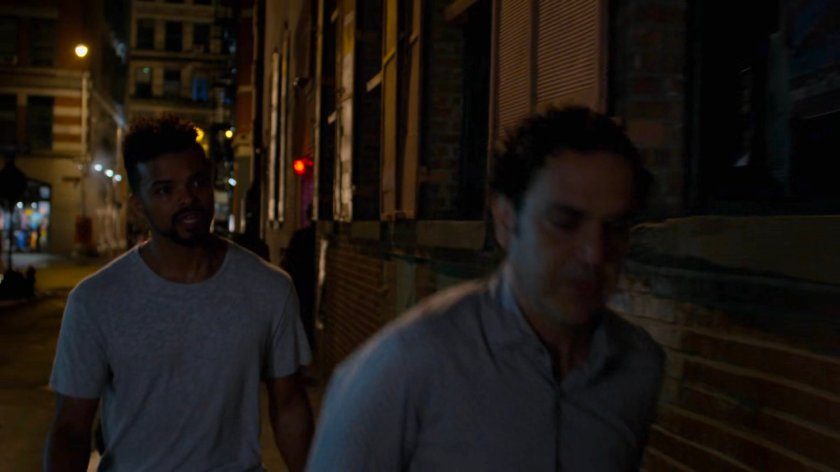 Malcolm and Steven Benowitz outside Whiskers.