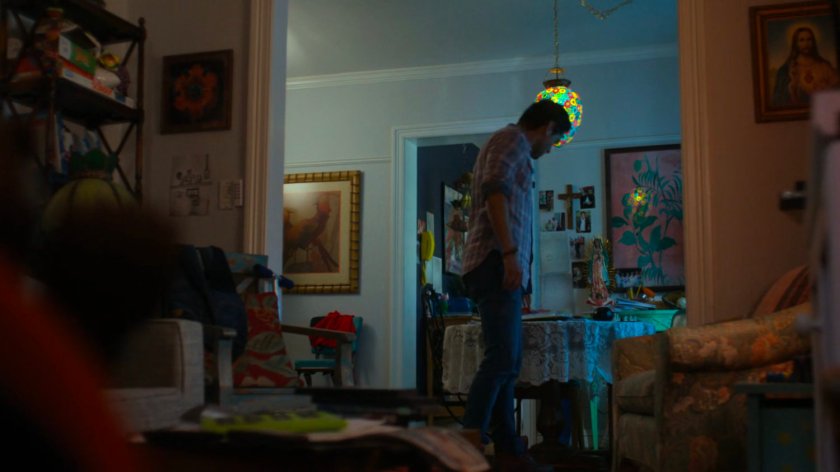 Oscar inside Sonia's Apartment.