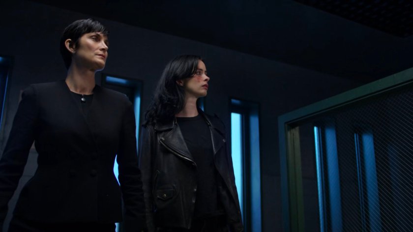 Jeri and Jessica in the visitor room of Eastern Regional Detention Center.