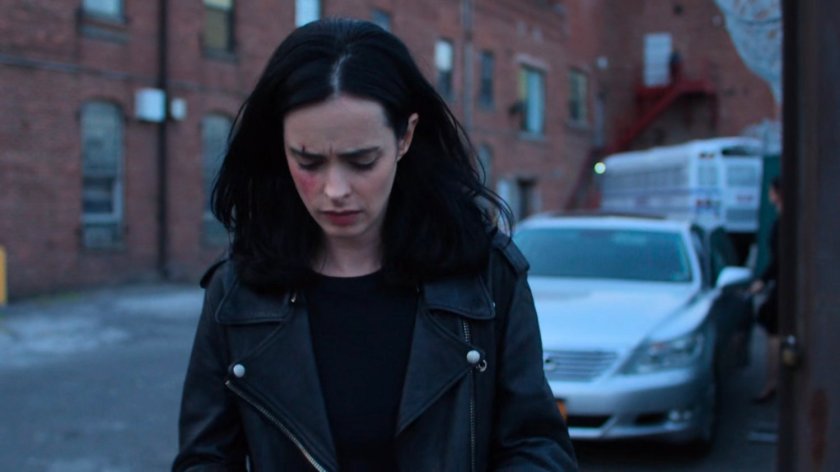 Jessica walking outside Eastern Regional Detention Center.