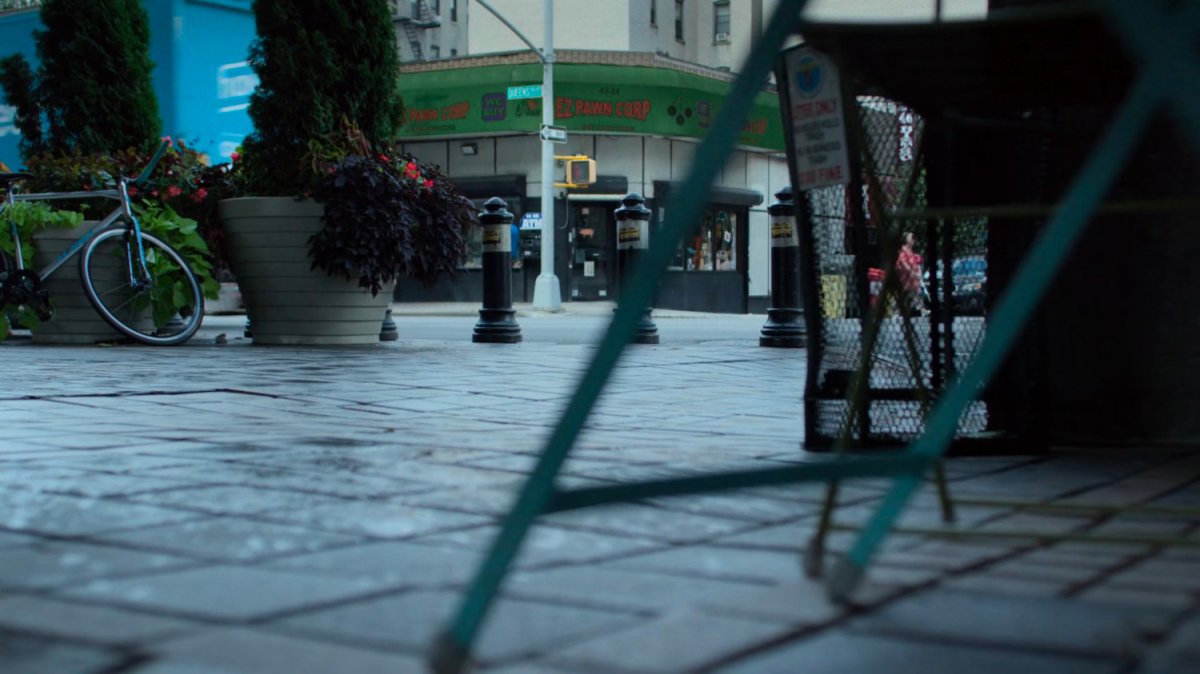 Exterior of Frankie's Pawn Shop.