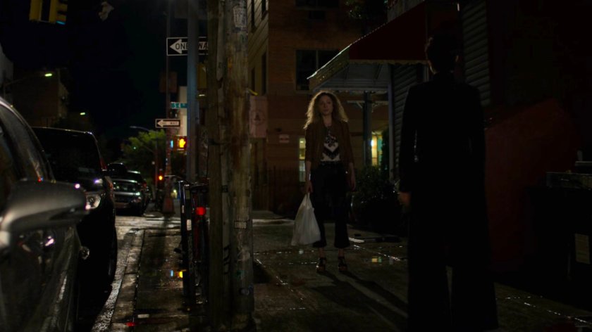 Jeri and Inez outside Shane Ryback's house.