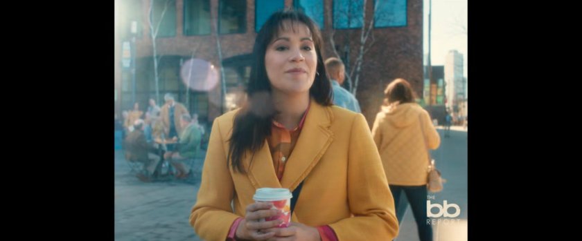 BB Report: a woman in a yellow coat comments on the vigilante's of New York.