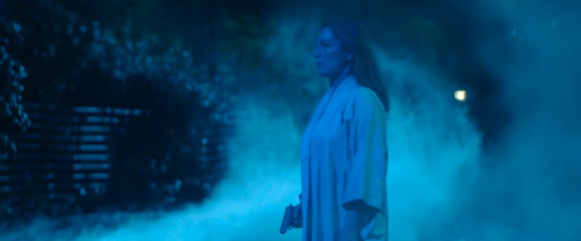 Vanessa in a foggy dreamscape.