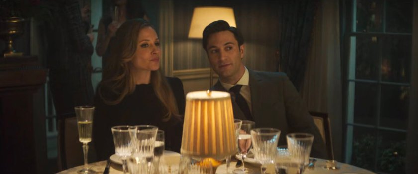 Heather and Buck at a dinner for the Governor at Gracie Mansion.