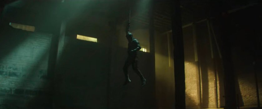 Daredevil in the Red Hook port detention facility.