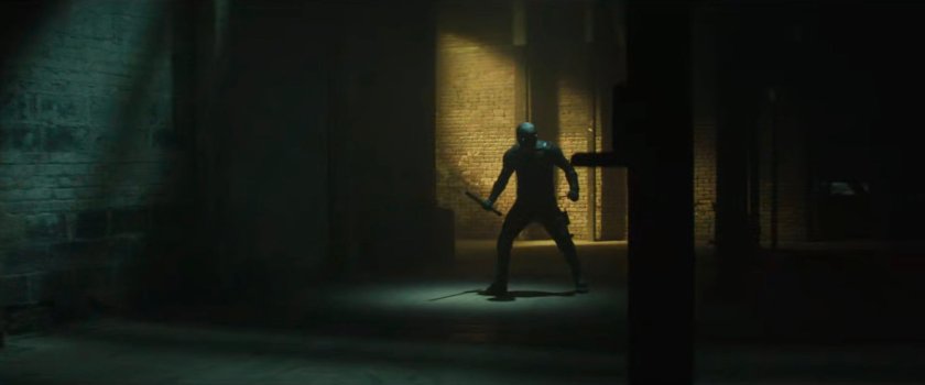 Daredevil in the Red Hook port detention facility.