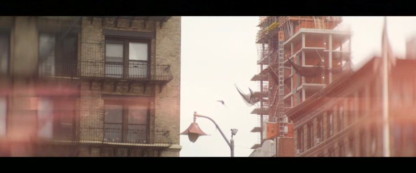 Matt's radar sense focusing on buildings.