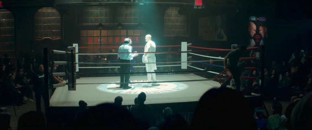 Fisk and Matterhorn ready to box inside Fogwell's Gym.