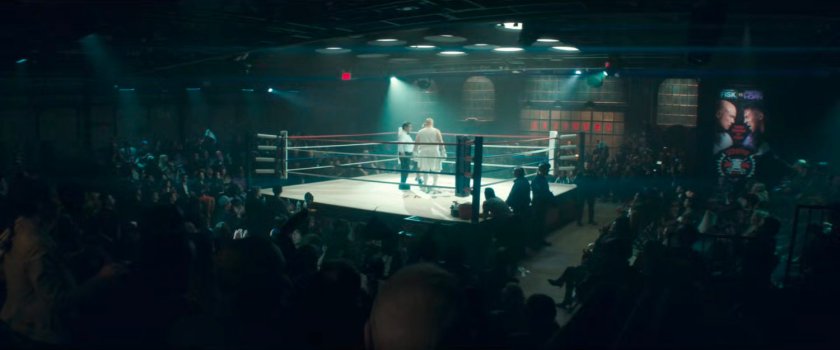 Fisk and Matterhorn ready to box inside Fogwell's Gym.