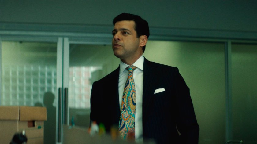 Flashback of Mr. Levine in the Landman Zack offices.