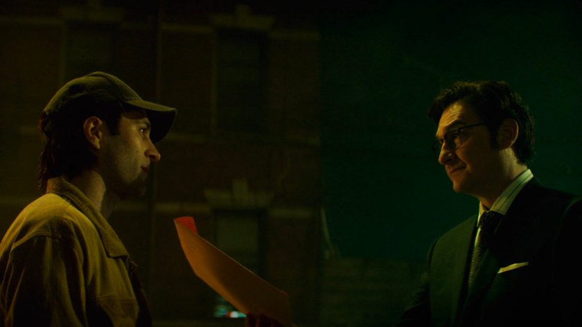 Flashback of Wesley handing Buck an envelope.