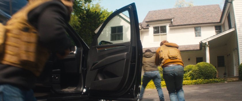 CIA wet team outside Jessica Jones's house.