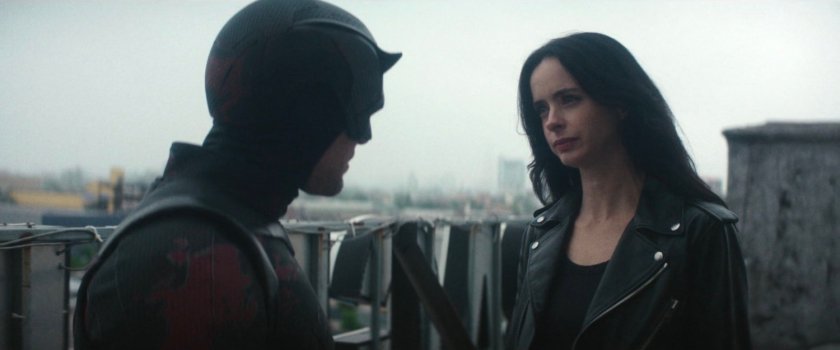 Matt and Jessica on a Storage Plus rooftop overlooking AVTF warehouse.