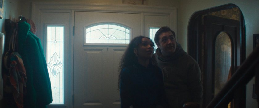 Daniel and BB in the Blake's house.