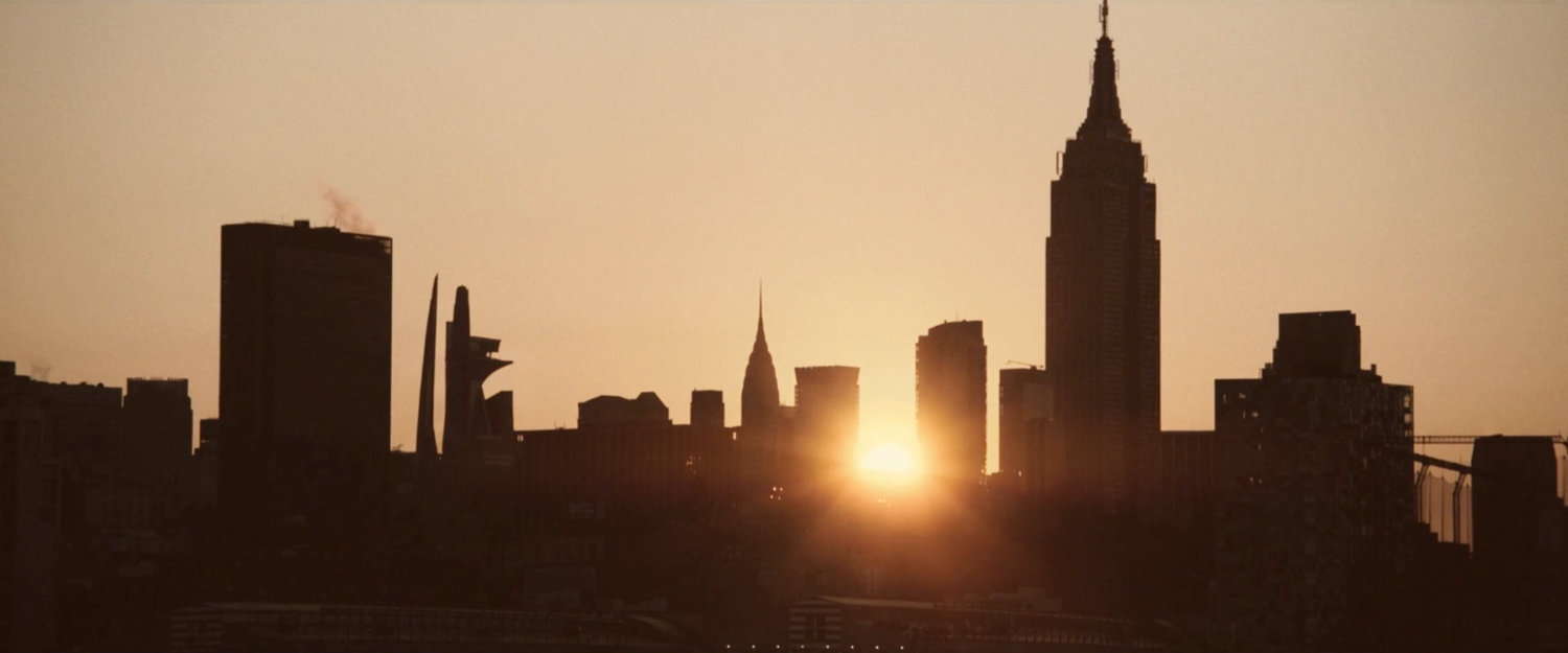 Interstitial: Sunrise over midtown.