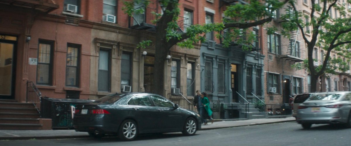 BB runs with Daniel along Spring Street.