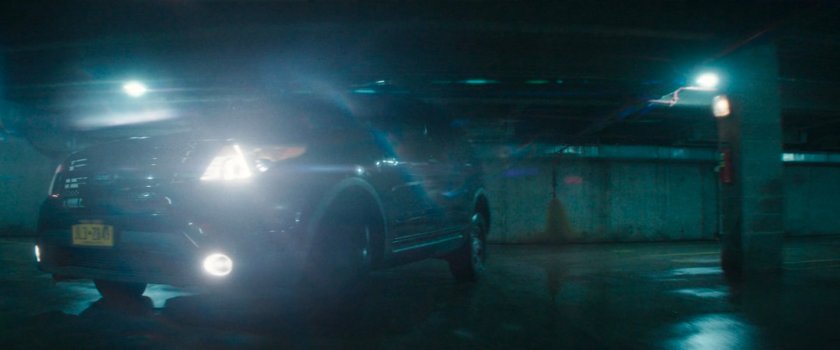 Gun toting AVTF officers in an SUV in the underground parking level at the City Courthouse.