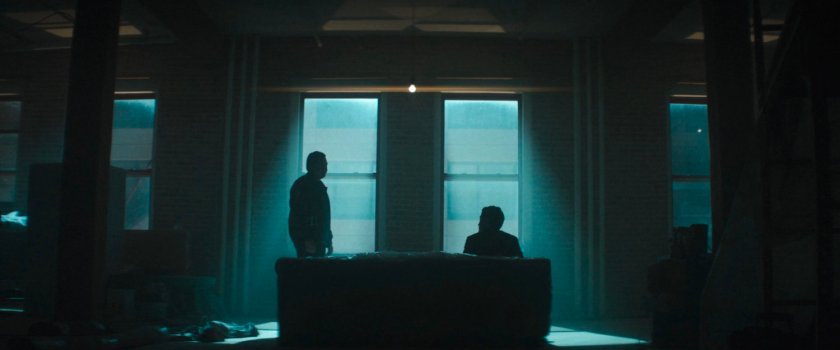 Daniel confronts Buck in 350 Spring Street.