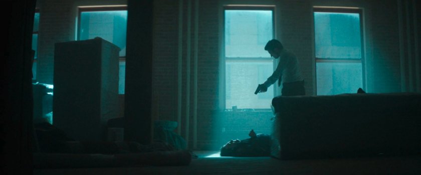 Buck threatens Daniel in 350 Spring Street.