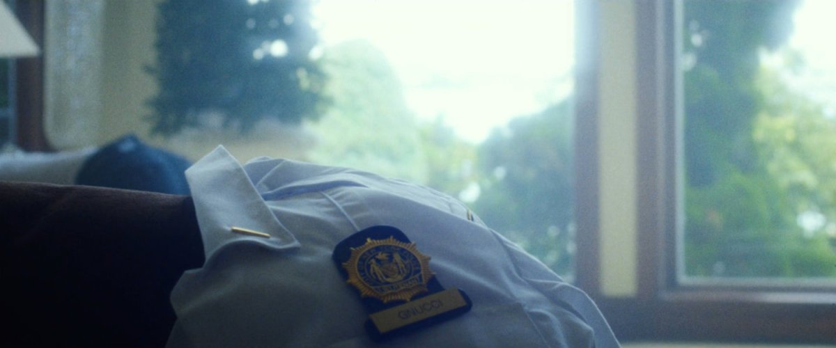Bobby Gnucci's police uniform in a house.