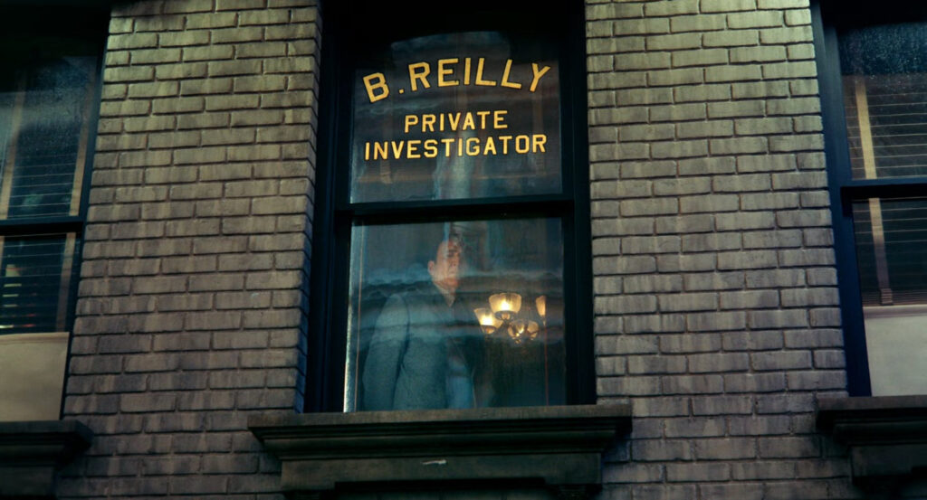 Ben in the window of his office.