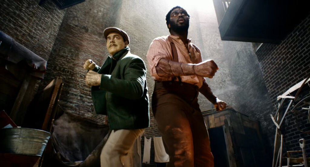 Flint and Lonnie posing for a photo by Ben in Hooverville.