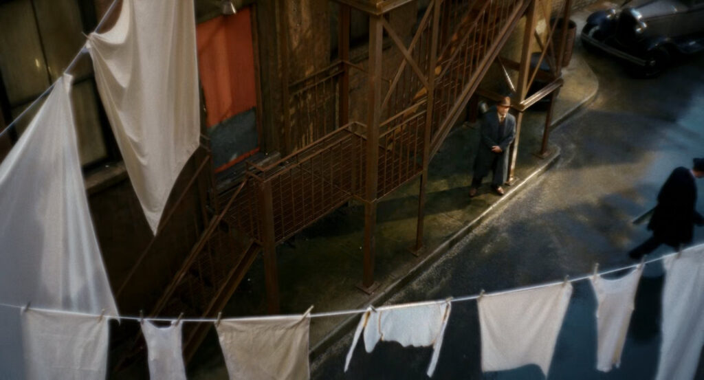 One of Silvermane's men outside Ben Reilly's apartment building.