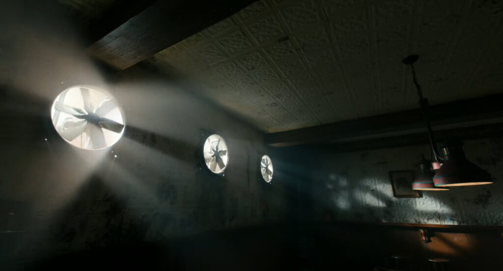 Interior of Eamon's bar.