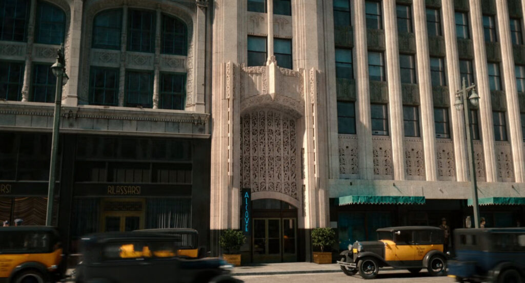 Exterior of the Alcove Theater.