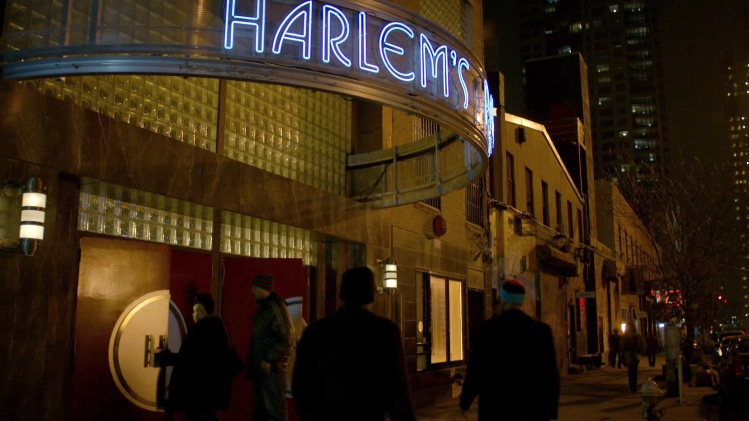 The exterior of Harlem's Paradise.